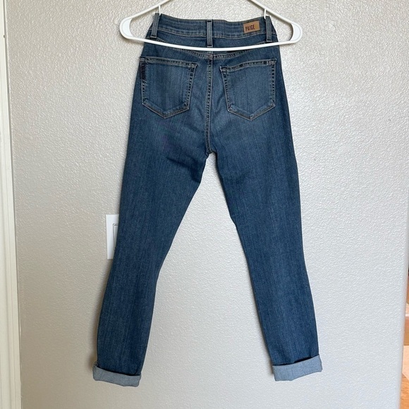 PAIGE: Distressed skinny jeans - Size 25 - Picture 4 of 7